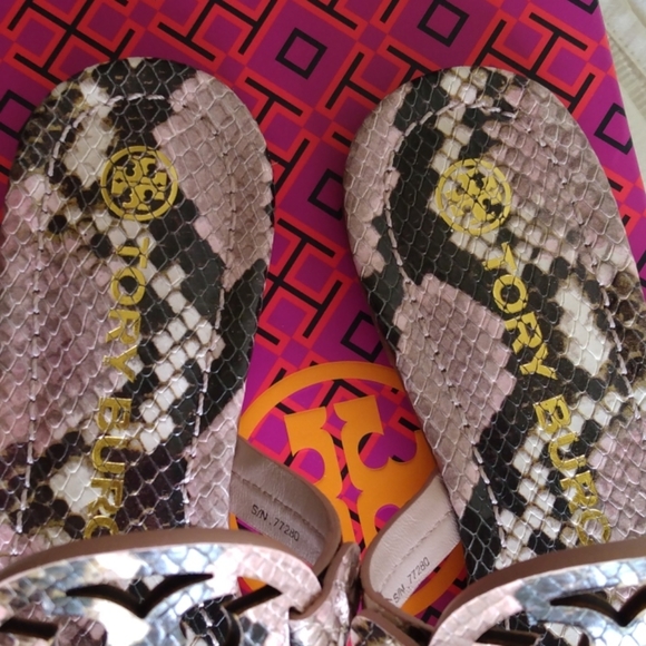 Pink Snake Tory Burch Millers - Picture 2 of 6